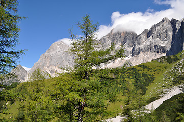 Image showing Dachstein Mountains, Styria, Austria