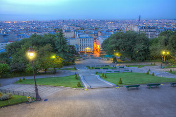Image showing Paris from Montmartre