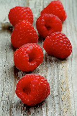 Image showing Raspberries