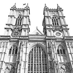 Image showing   westminster  cathedral in london england old  construction and