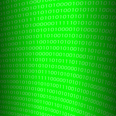 Image showing Binary Code Background