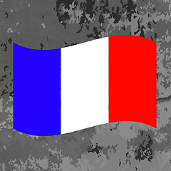 Image showing Flag of France