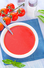 Image showing tomato soup