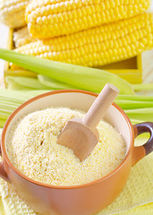 Image showing corn flour