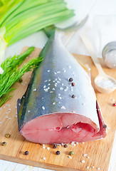 Image showing raw tuna