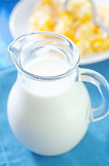 Image showing milk in jug