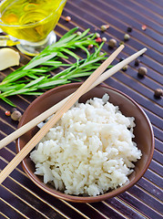 Image showing boiled rice