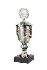 Image showing Trophy cup isolated