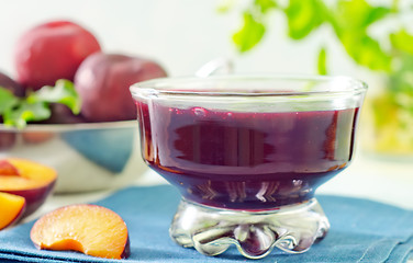 Image showing plum jam