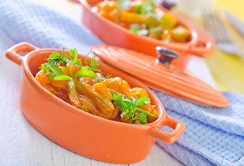 Image showing baked vegetables