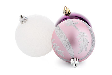 Image showing Christmas decorative balls