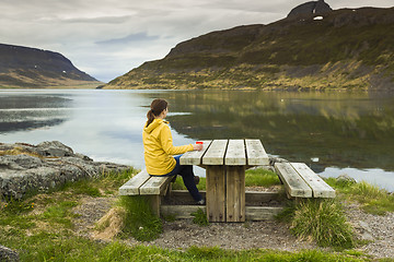 Image showing Resting in nature