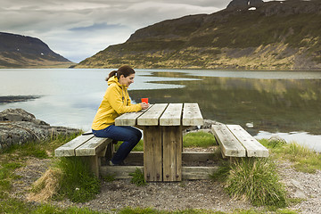 Image showing Resting in nature