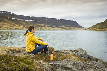 Image showing Resting in nature