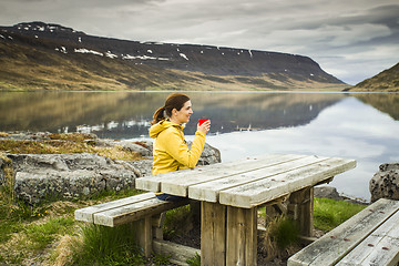 Image showing Resting in nature