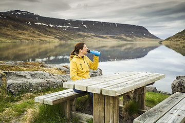 Image showing Resting in nature