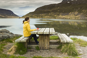 Image showing Resting in nature