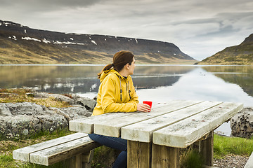 Image showing Resting in nature