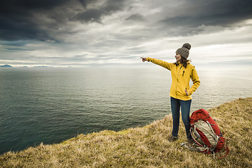 Image showing Backpacker Tourist