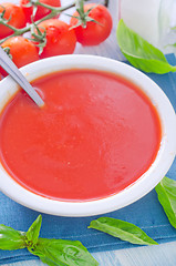 Image showing tomato soup