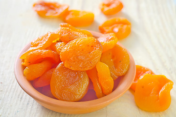 Image showing dried apricots