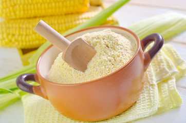 Image showing corn flour