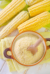 Image showing corn flour