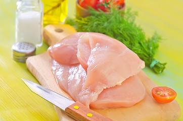 Image showing chicken fillet