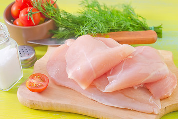 Image showing chicken fillet