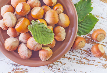 Image showing hazelnuts