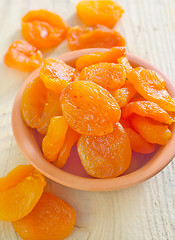 Image showing dried apricots