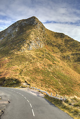 Image showing Scenic Road in Mountains