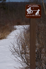 Image showing Pooper Scooper Sign