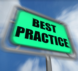 Image showing Best Practice Sign Displays Better and Efficient Procedures