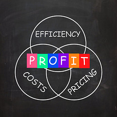 Image showing Profit Comes From Efficiency in Costs and Pricing