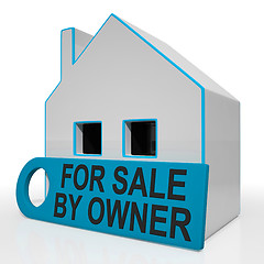 Image showing For Sale By Owner House Means No Real Estate Agent