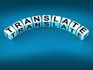 Image showing Translate Blocks Show Multilingual or International Translator