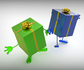 Image showing Presents Mean Shopping For And Finding Perfect Gift