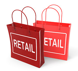 Image showing Retail Bags Show  Commercial Sales and Commerce