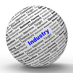 Image showing Industry Sphere Definition Means Local Production Or Engineering