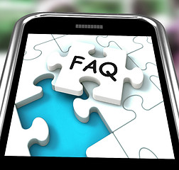 Image showing FAQ Smartphone Means Website Questions And Solutions