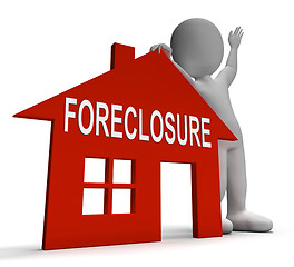 Image showing Foreclosure House Shows Repossession And Sale By Lender