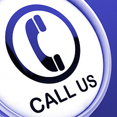 Image showing Call Us Button Shows Talk or Chat