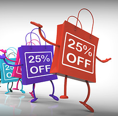 Image showing Twenty-five Percent Off Bags Show 25 Sales