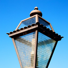 Image showing abstract europe in the sky of italy lantern and  illumination