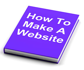 Image showing How To Make A Website Book Shows Web Design