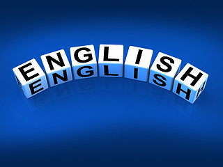 Image showing English Blocks Refer to Speaking and Writing Vocabulary from Eng