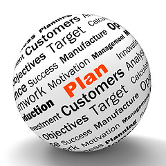 Image showing Plan Sphere Definition Means Planning Or Objective Managing