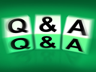 Image showing Q&A Blocks Displays Questions and Answers