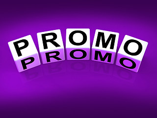 Image showing Promo Blocks Show Advertisement and Broadcasting Promotions